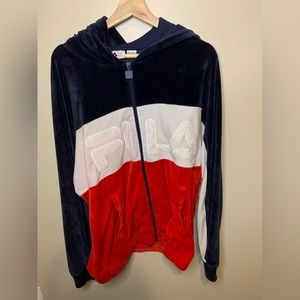 Fila Velour Hoodie